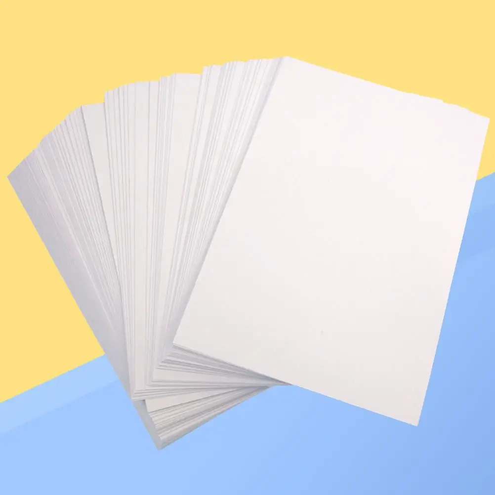 50 Stück Fotopapier im A4-Format, hochglänzender doppelseitiger Druck, geeignet für die meisten Drucker, ideal für das Home-Office-Fotowinkel