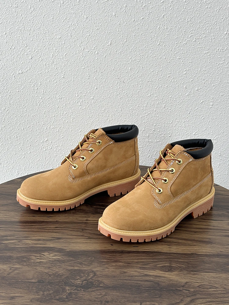 Leather Work Youtube - Wodoodporne, klasyczne buty robocze męskie, cholewka