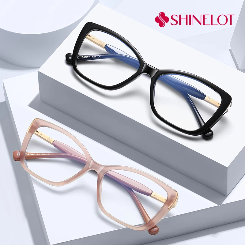 

82232 Delicate Retro Cat Eye Prescription Eyeglasses Frame Female Optical Glasses TR90 Eyewear Mom's Birthday Gift