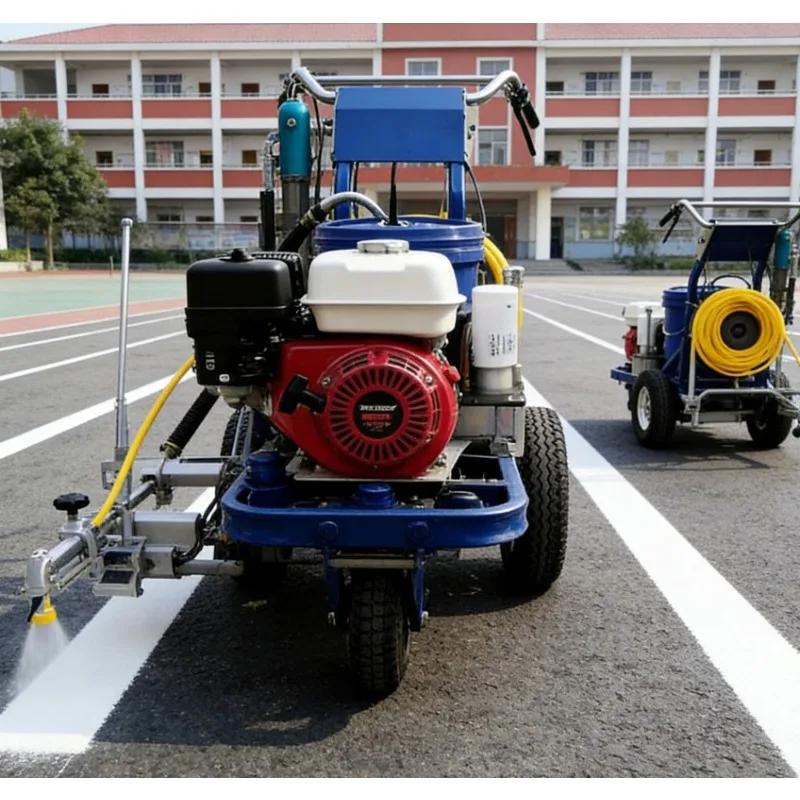 Customized The Supplier Offers A Normal Temperature Cold Spray Road Marking Machine with A Variety of Spray Widths Available