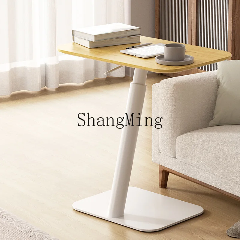 

CL Light Luxury Side Table Small Table Small Coffee Source Factory Pneumatic Lift Bedside Movable Computer Desk