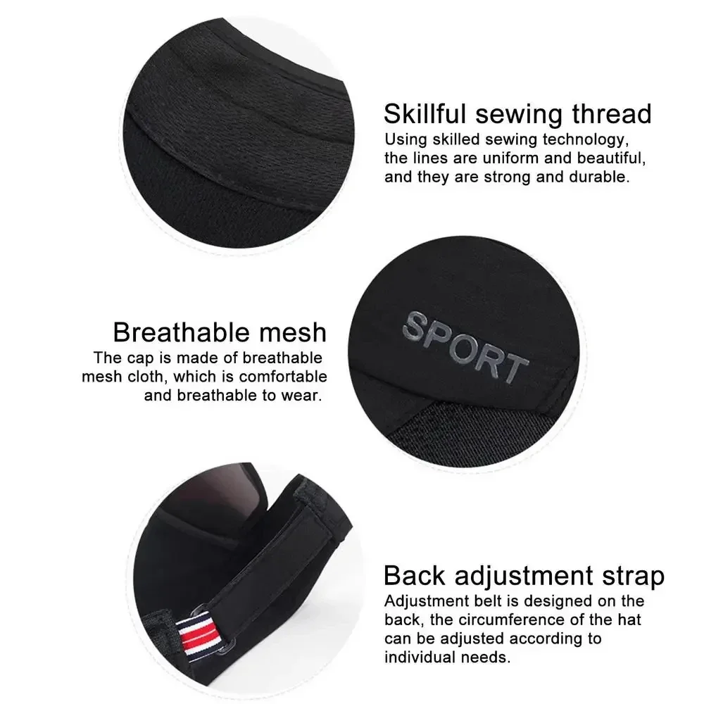 قبعة حاجب الشمس النسائية ، مظلة ركوب الدراجات للسيدات ، في الهواء الطلق ، قبعات واقية ، تنس ، جولف ، جري ، صيد الأسماك ، المشي لمسافات طويلة ، الركض ، الصيف