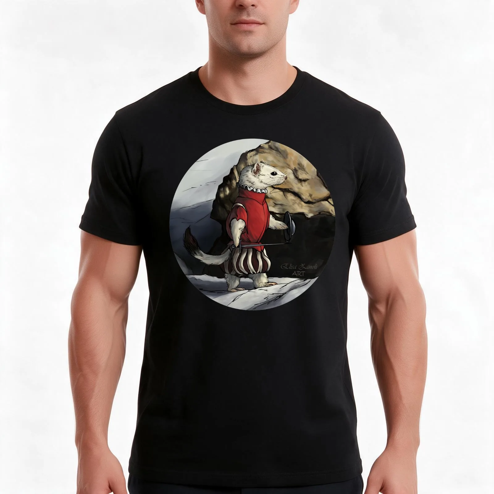 Hemanimals - Hemallino - Giacomo di Grassi T-Shirt Summer Casual Cotton Tee Oversized Streetwear Tops Vintage Graphic Print