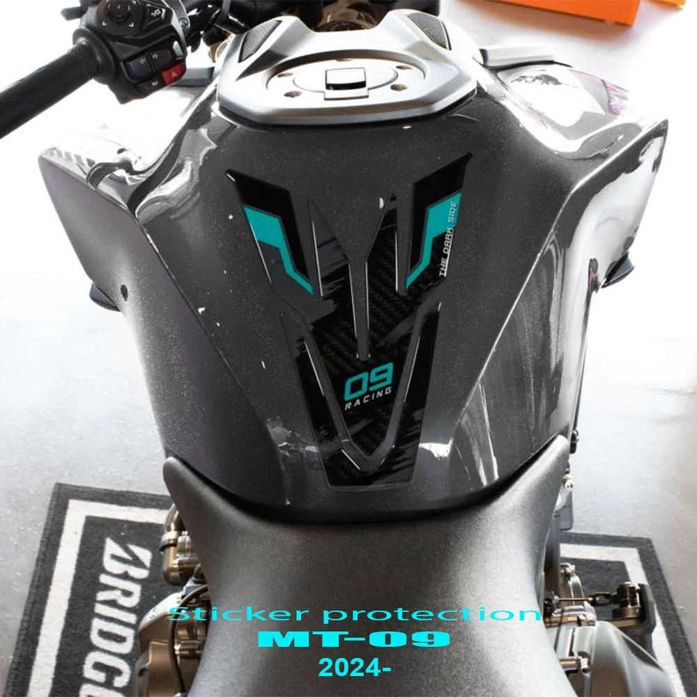 

Аксессуары mt 09 2025 3D наклейка из эпоксидной смолы защитный комплект наклейка на бак мотоцикла для MT-09 2024-
