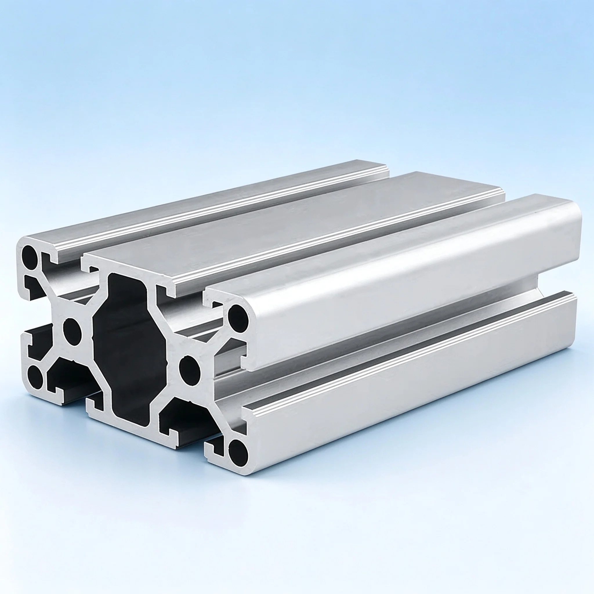 Industrial 4080 Aluminum Profile European Standard 4080W Heavy-duty Automatic Assembly Line Aluminum Profile Thickened 3mm 500MM