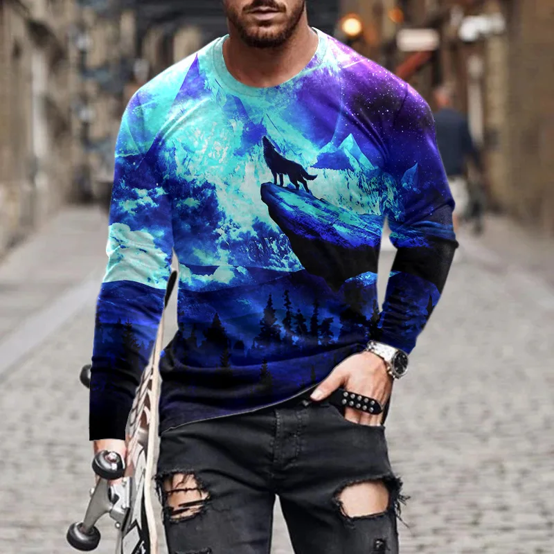 

Spring Autumn Men Slim Fit Round Neck Sport Tops T Shirt Men Hip Hop Running Fitness T Shirt Tops