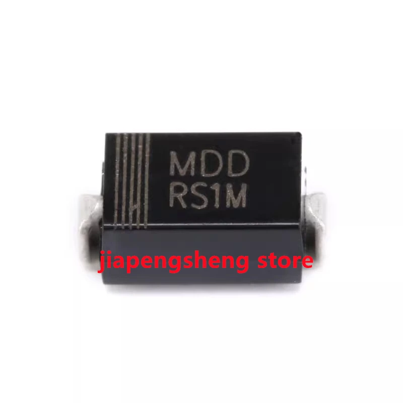 Original Rs1m SMA (do-214ac) 1a/1000V, fast recovery diode diode, new, 50PCs