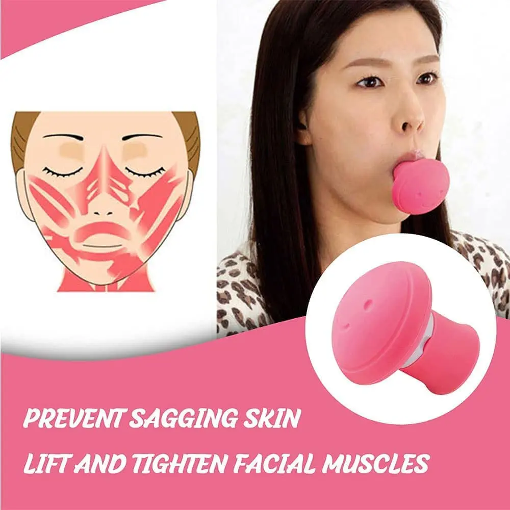 Hot Muscle Traning Silica Gel Wrinkle Removal Tools V Shape Face Slimming Lifter Face Lift Skin Firming Exerciser Double Chin