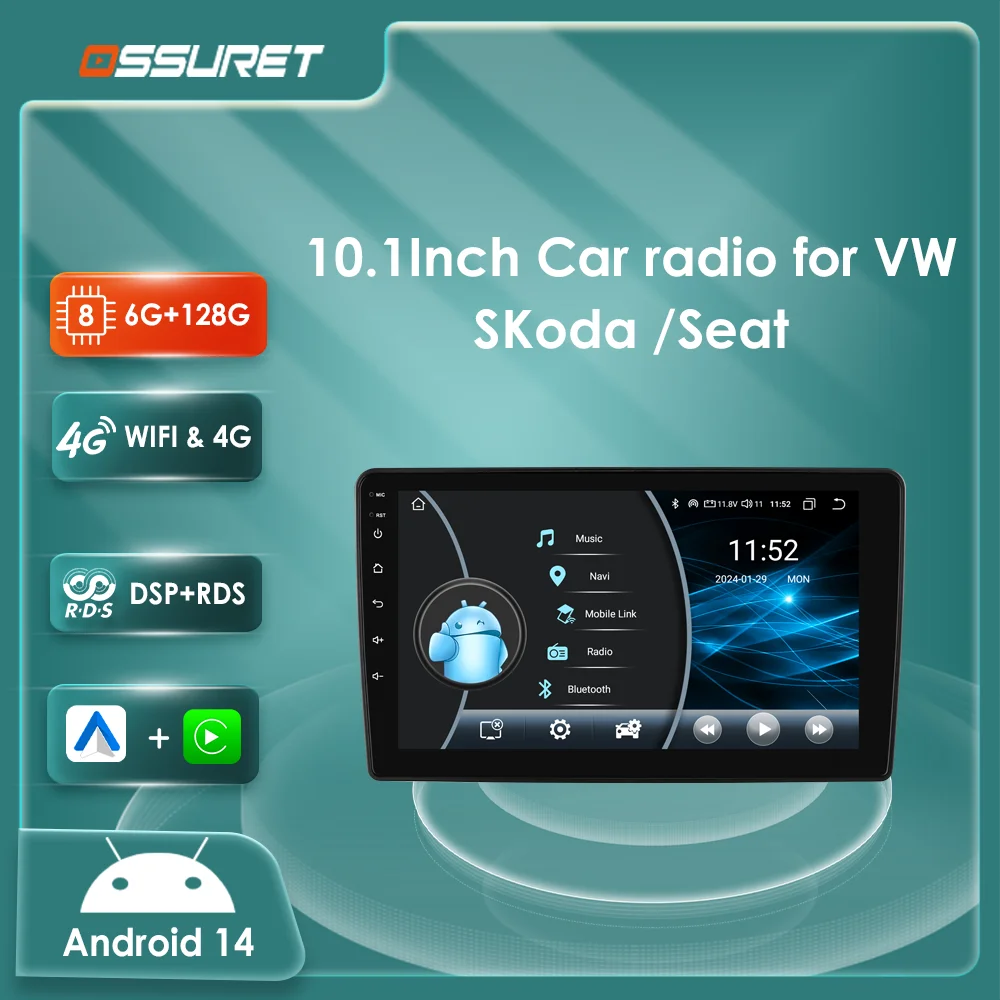 Android 14 Car Radi… - image