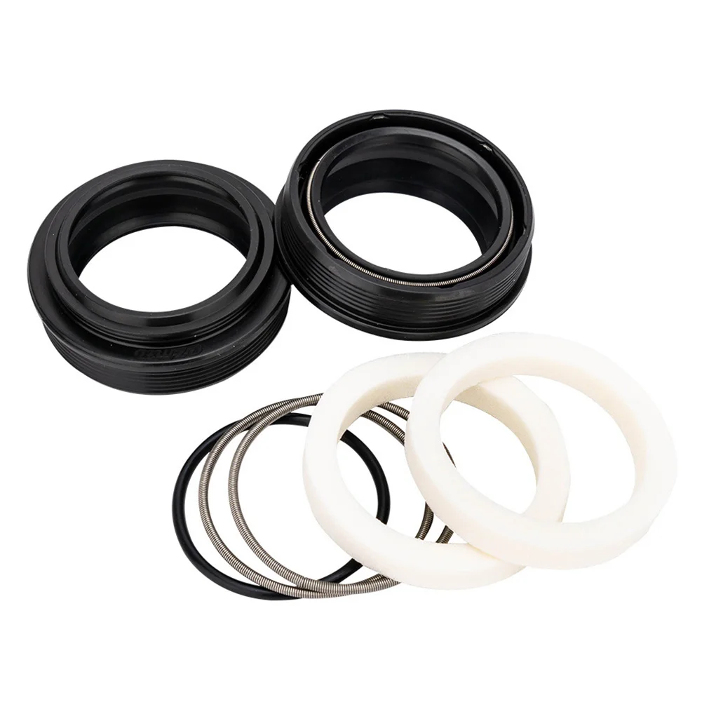 Spring Coil Fork Dust Seal Sealing Ring W/ Sponges 30-40mm For FOX/For/SR MTB Bike Bicycle