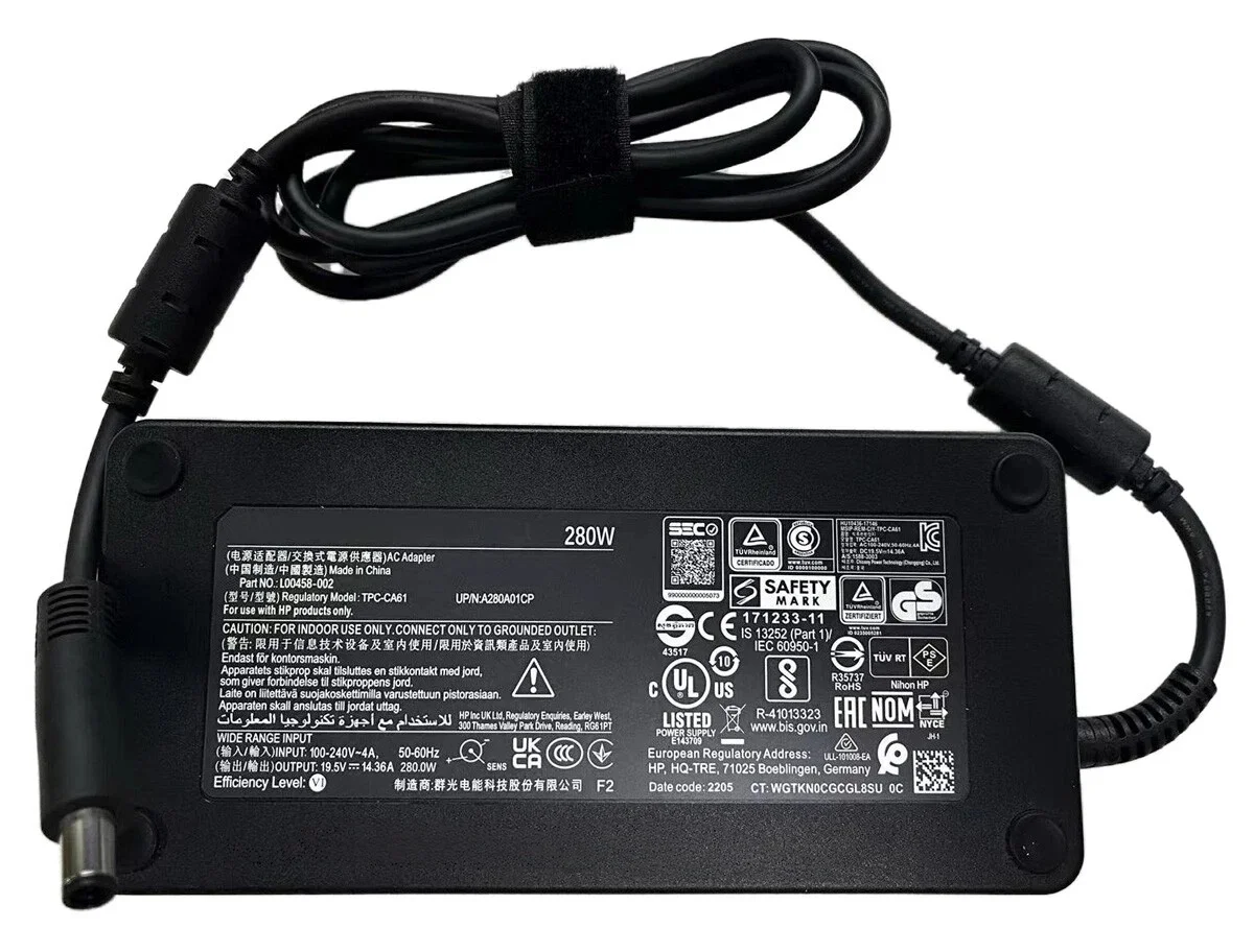 kk+20V 14.36A 280W AC Adapter Charger For HP ALL IN ONE PC 34-B172A 4LZ30AAABJ