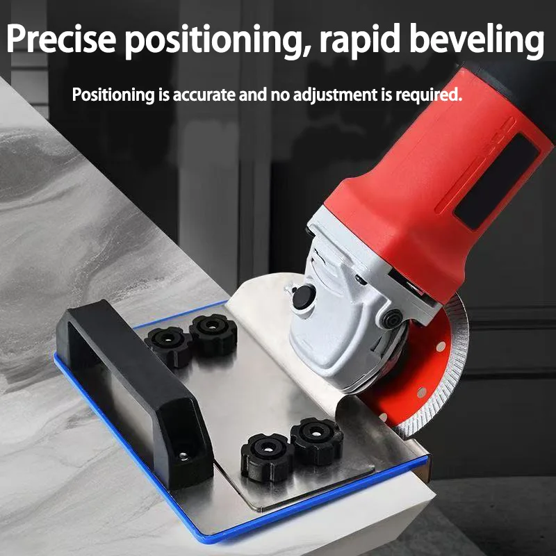 

Угловая шлифовальная машина, подставка для плитки, режущий инструмент для фаски 45 градусов, для резки керамического камня, угол резки плитки, оборудование для снятия фаски