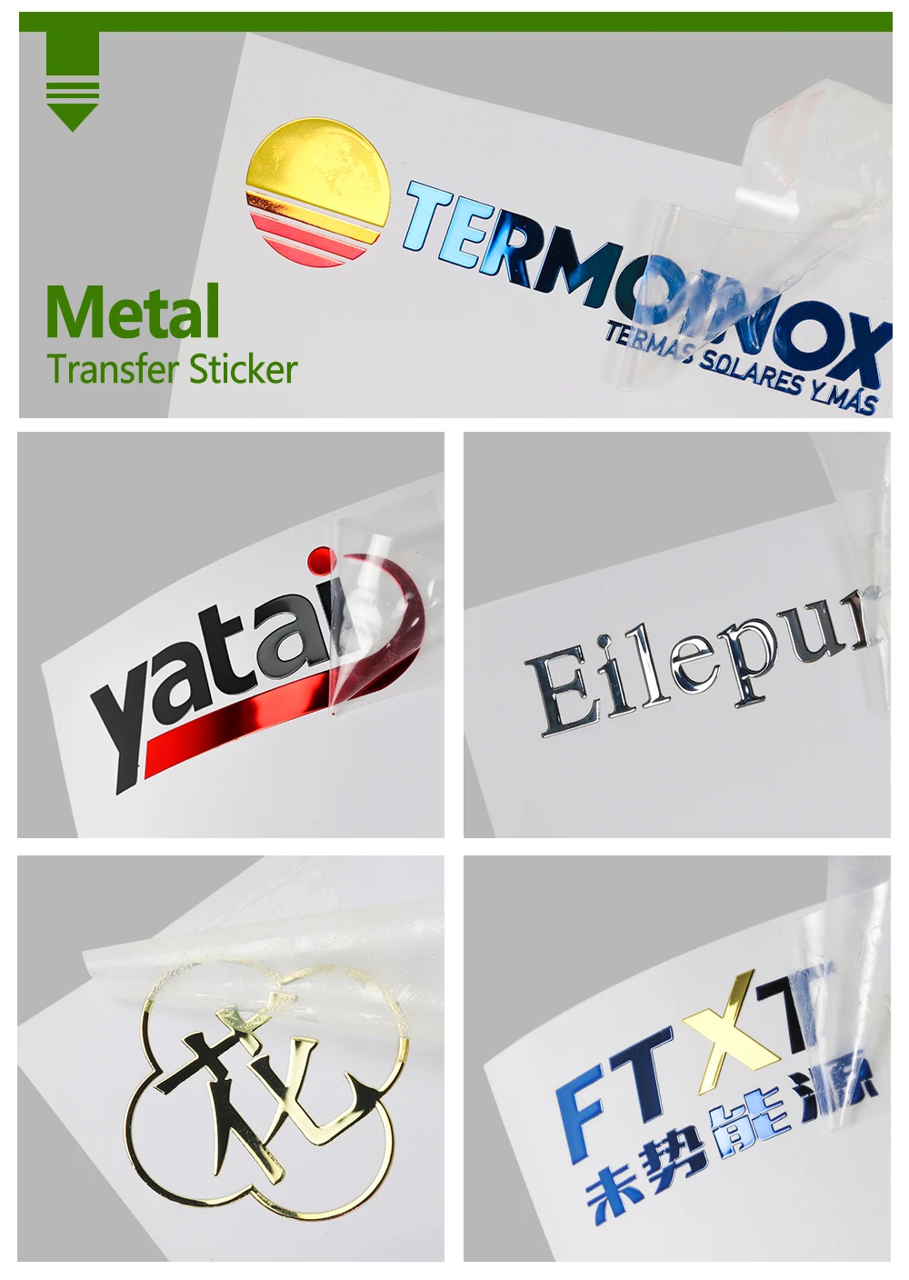 Individuelle UV-Transfer 3D-Aufkleber, Abziehbilder, Logos, Marken, Texte, Buchstaben, bedruckt, wasserdicht, selbstklebend, farbig, für Flaschen, Schachteln, Etiketten, personalisiert – Detail 4