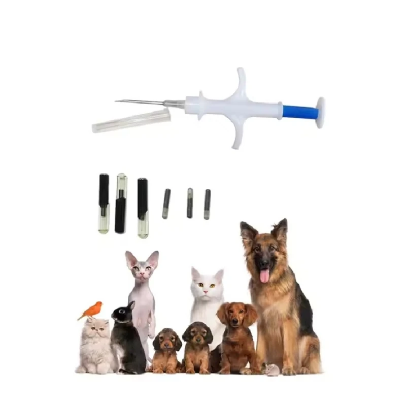 動物用耳タグ カスタム 134.2kHz 無線周波数識別 動物製品 マイクロチップ 牛 羊 馬 チップ ペットスキャナー