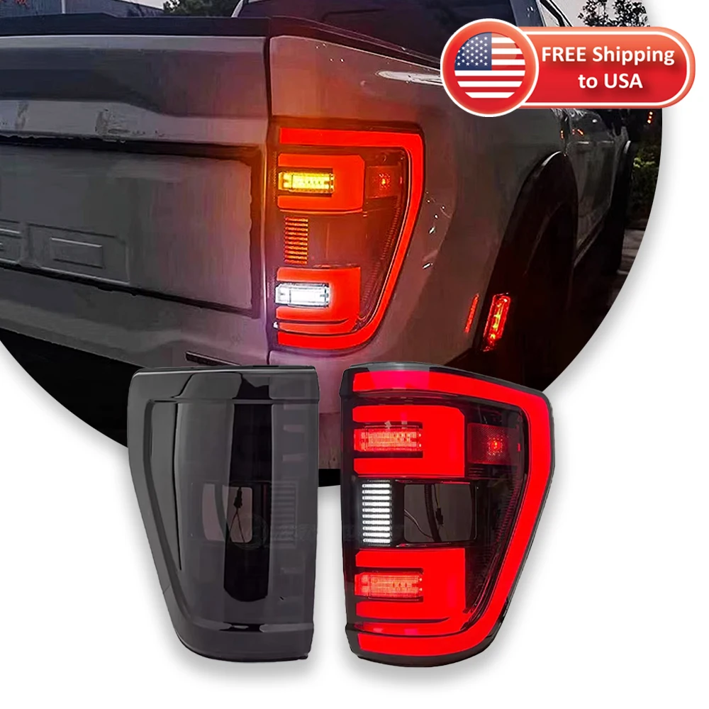 

TYPY Car Lights For Ford Ranger F150 Taillight 2021-2023 LED Projetor Tail Lamp Daytime Running Light Automotive Accessories