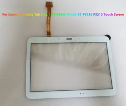 New 10.1''Inch For Samsung Galaxy Tab 3 GT-P5200 P5200 GT-P5210 P5210 Touch Screen Digitizer Sensor Front Outer Glass Lens Panel