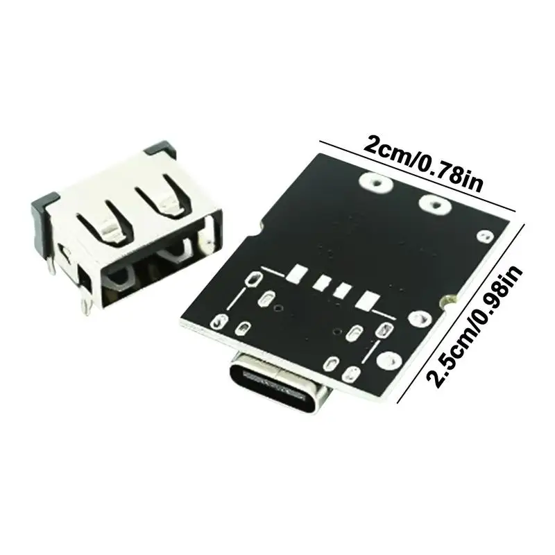 Módulo de Descarga de Carga Tipo C, Proteção de Carga, Alta Precisão, Placa de Carregamento, Step Up, Boost, 2A, 5V