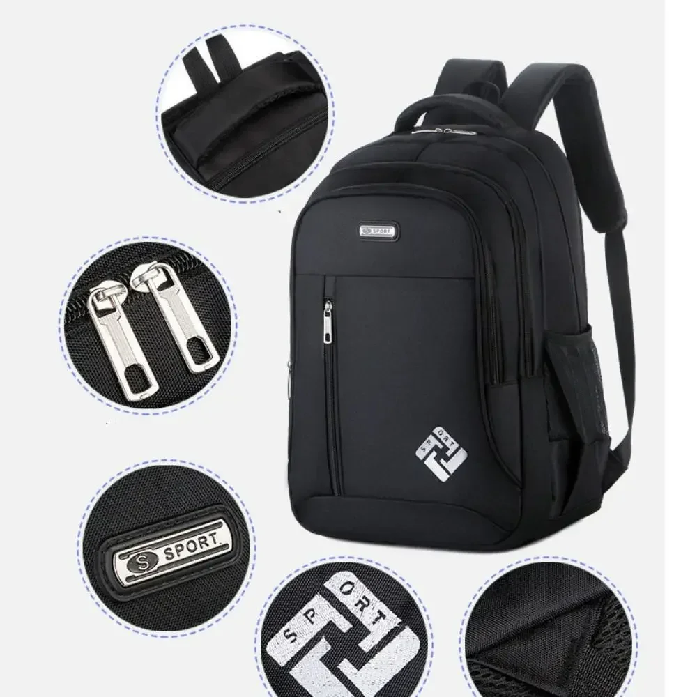 Multifunctional Backpack for Men Large Capacity Business Notebook Backpack Waterproof Film Men's Backbag Casual Bag Schoolbag