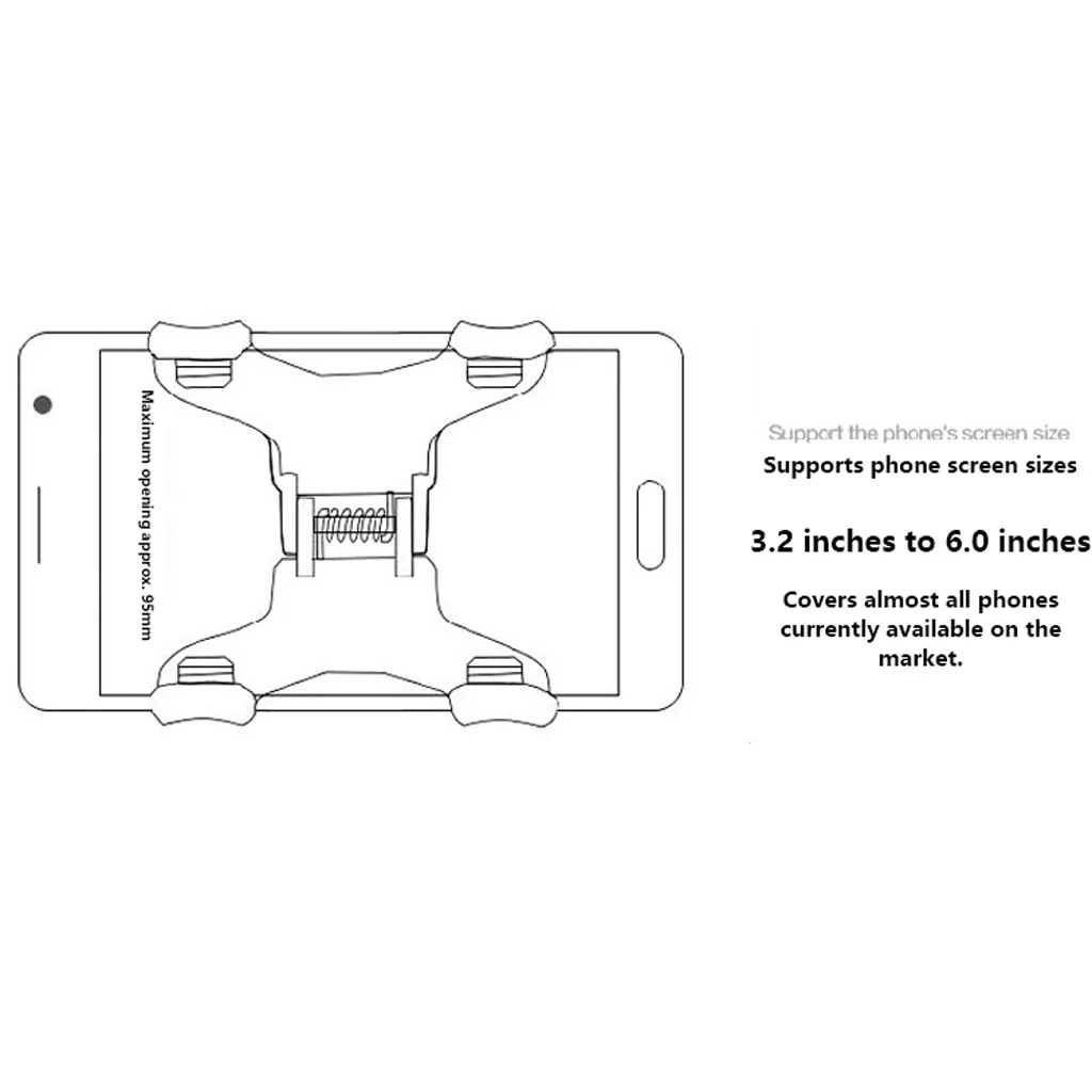 360-Grad-drehbarer Auto-Handyhalter mit Saugnapf, universeller Handyhalter, stoßfester GPS-Clip, Smartphone-Ständer, Autowerkzeug – Detail 37