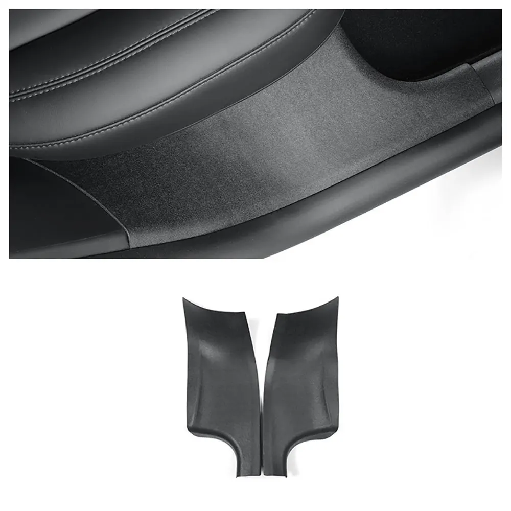 

Rear Door Car Pedal Kick Protection Strip Covers Accessories for Tesla Model Y Door Sill Protector 5 Seater (NOT Fit 7 Seat)