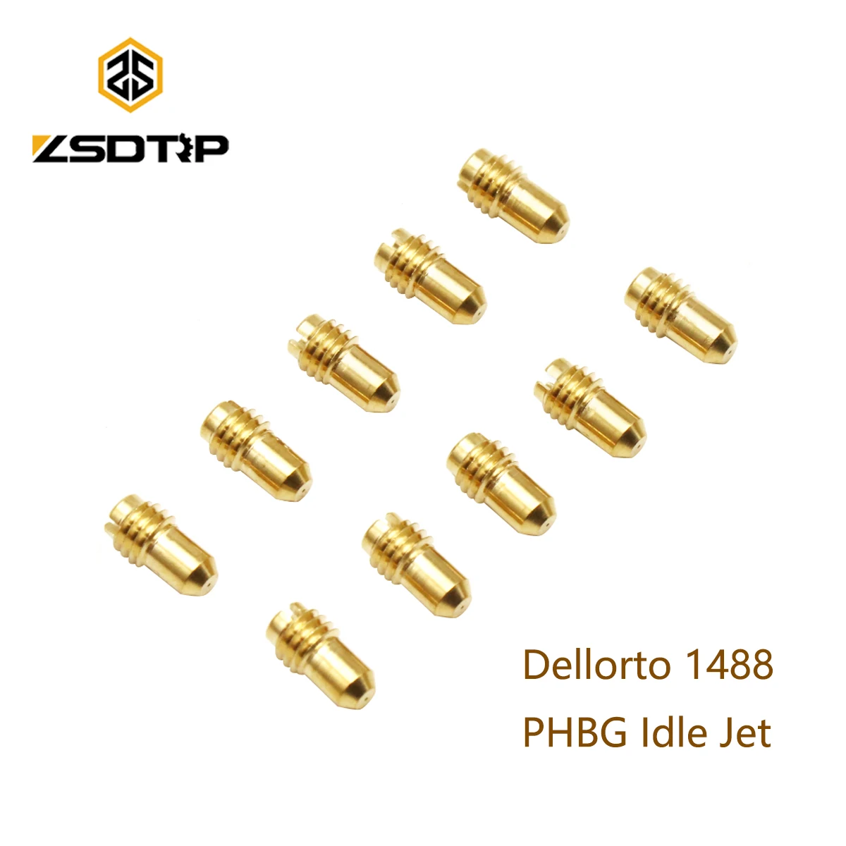 ZSDTRP 10pcs 1488 Dellorto PHBD MA MB UA UB PHBG Idle Jet Slow Jet Pilot Jet (30-80)(55-80)