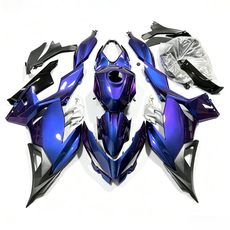 Motorcycle Fairing kit for Ninja 400 18 19 21 22 23 24 year EX400 ZX400 2018 2019 2020 2021 2022 2023 2024 Fairing Blue purple