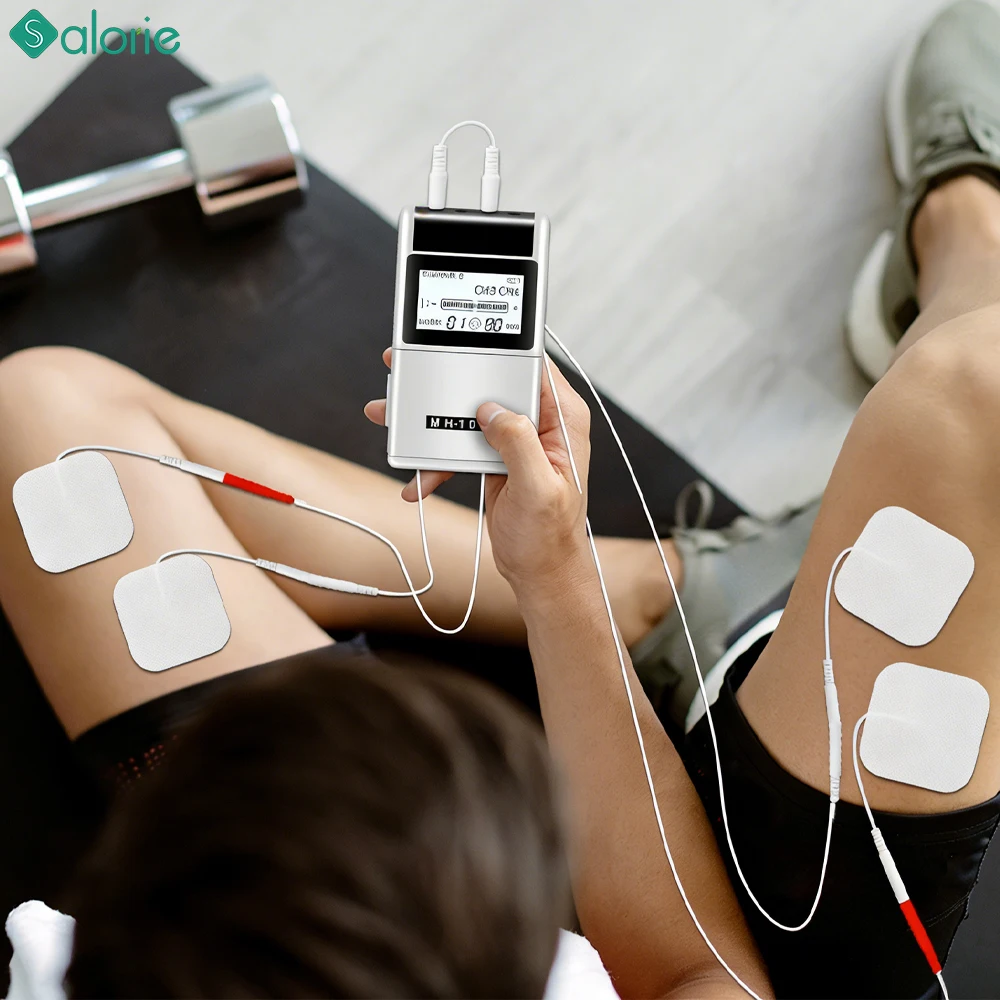 

Электрический миостимулятор TENS для спины, шеи и тела, устройство для физиотерапии и импульсного массажа для снятия боли и расслабления