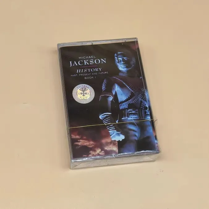 

Superstar Michael Jackson King of pop Music Tapes Soundtracks Box Cosplay Rock Tape Walkman Car Cassettes Accessories Collection