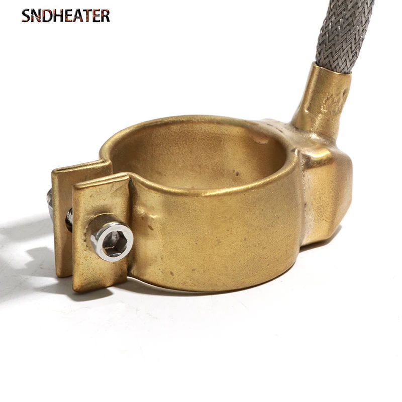 SNDHEATER 1pc 280-420W Electric Copper Barrel Brass Band Ring Injected Mould 220V Heating for Extruder 50X40/50X50/50X60mm