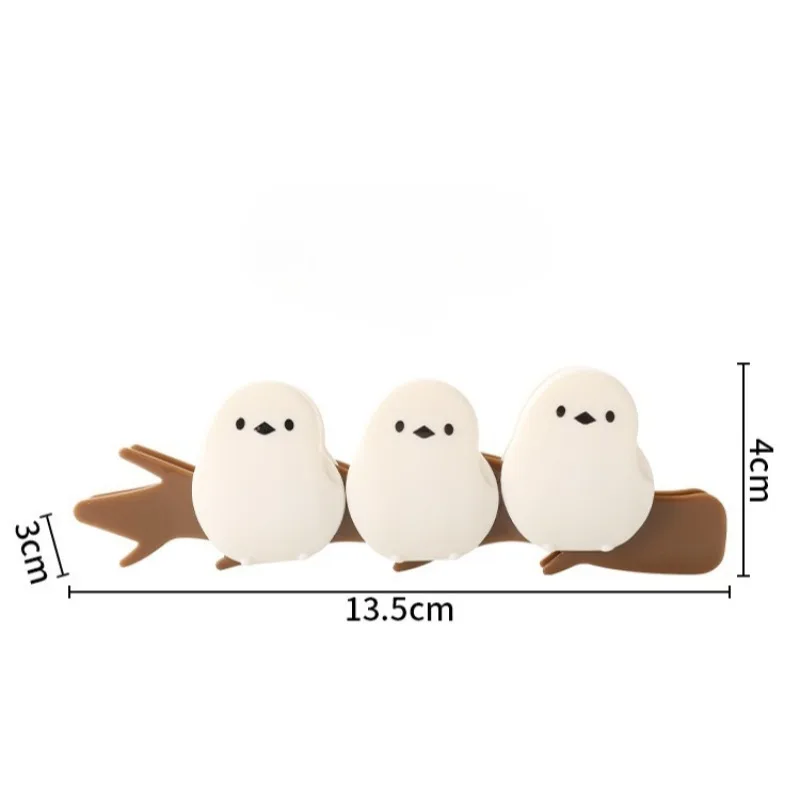 Cute Bird Magnetic Sealing Clip for Food Plastic Bags, Freshness Preservation Clip, Milk Powder Sealing Strip Snack Sealing Clip view 6