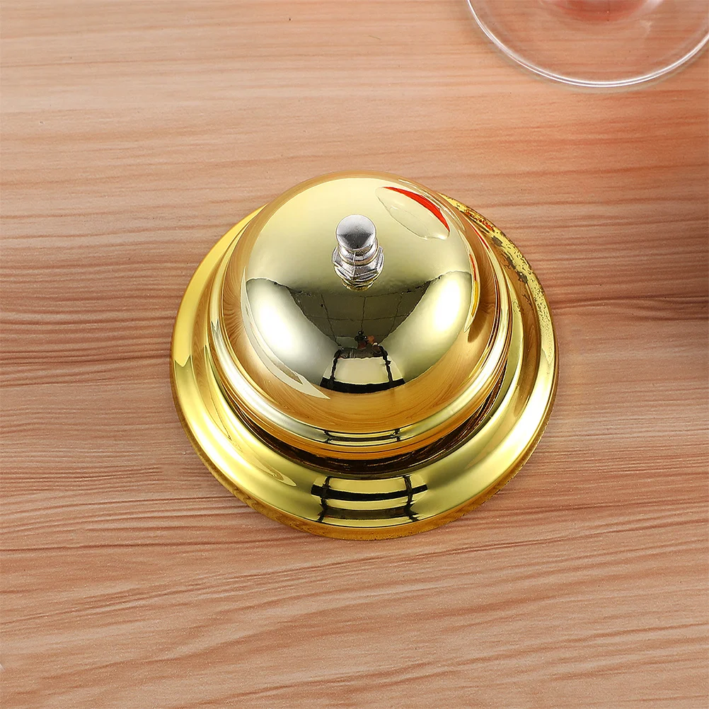 

Call Bell Alloy Small Chic Desktop Bell for Hotel Office Reception Service Dinner Game Pet Ring Call Bells Desk Bells