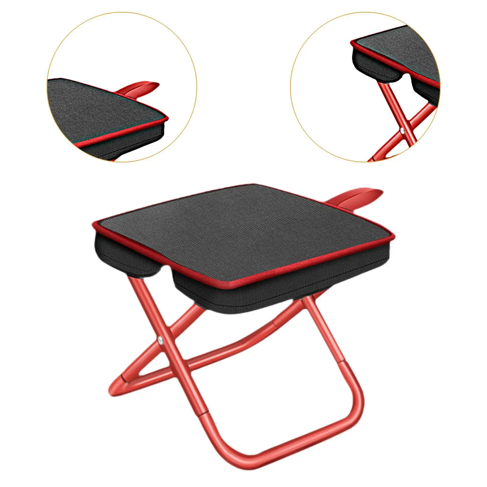 Voetenkruk Buitenstoel Opvouwbare Ottomaanse Compacte Voetsteun Tuinmeubilair