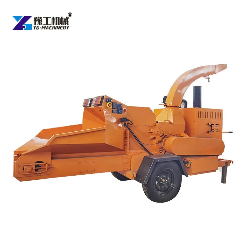 Low Price 32Hp Diesel Engine 6 Inch Wood Chipper for Manufacturing Plant