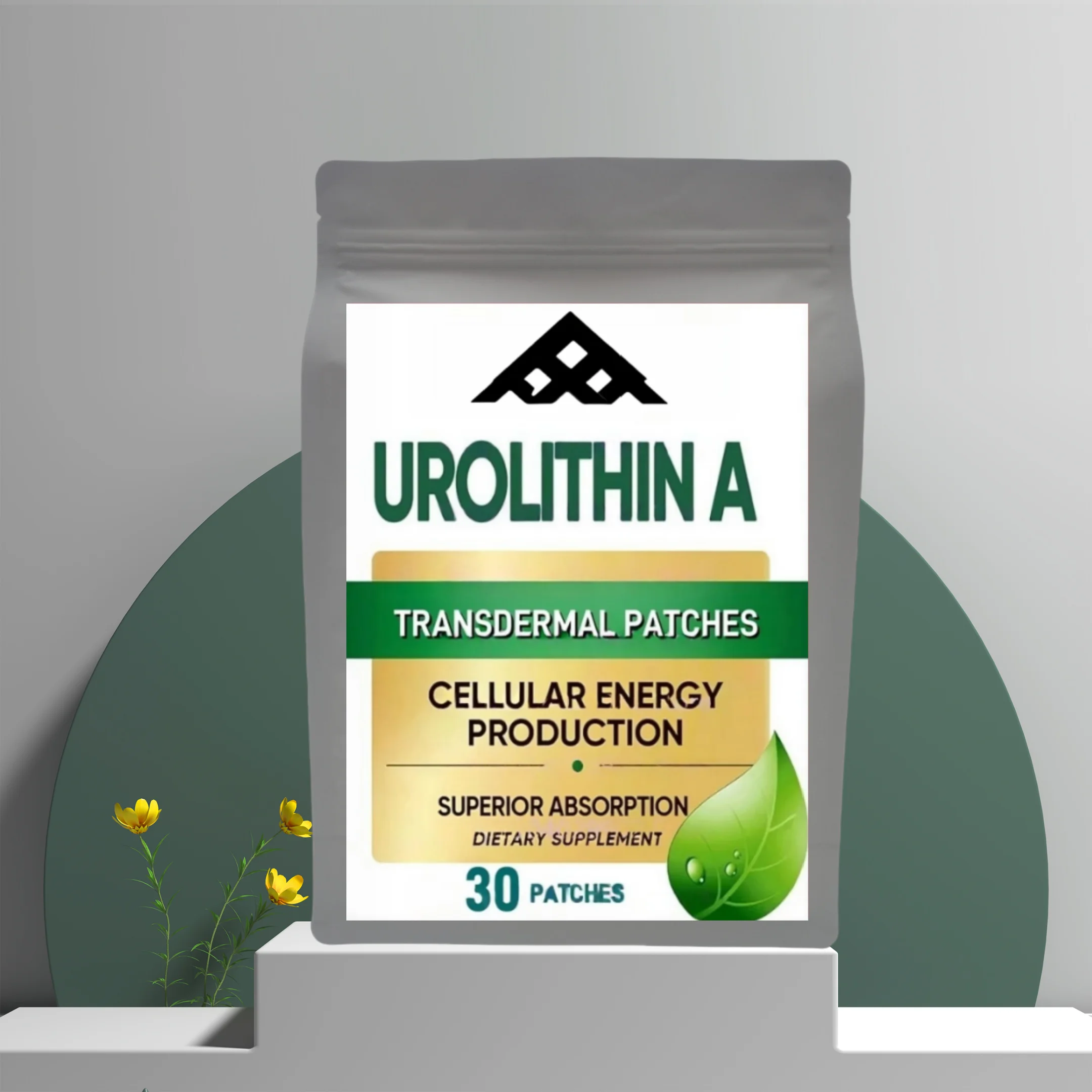30 Patches Urolithin A Transdermal Patches Supports Antioxidant, Enhanced Healthy Aging, Cell Repair For Men & Women