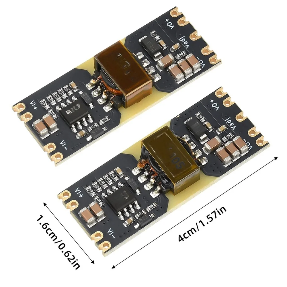 Isolated Step Down Power Supply Module DC-DC 9-42V Input to 5/12V Output for PLC Automation Sensors and Motor Drivers
