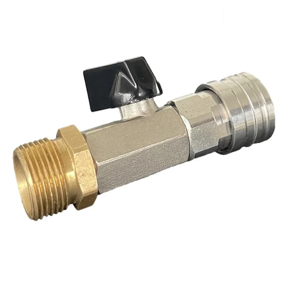 

Washer Ball Valve Valve Home Office Shop High Pressure Reliable Performance Stainless Steel Water Flow Control