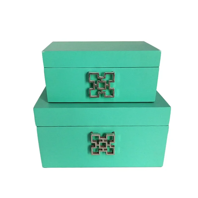 Wood Jewelry Box Small Earrings Bracelet Necklace Jewelry Boxes Organizer Ring Velvet Tray Display Women Accessories Storage