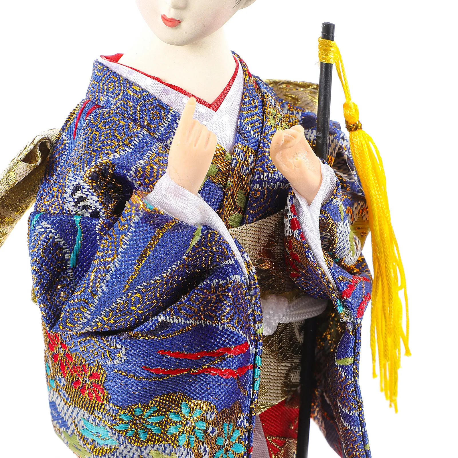 

Премиальное японское кимоно-украшение ручной работы: Декор в стиле гейши для рабочего стола, дома, ресторана – Стильное художественное украшение в японском стиле