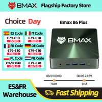 Bmax B6 Plus Mini Pc Intel I3-1000Ng4 Windows 11 Pc 12Gb Ddr4 Ram 512Gb Nvme Ssd Wifi 5 USB 3.0 USB * 3 HDMI * 2 Bluetooth4.2
