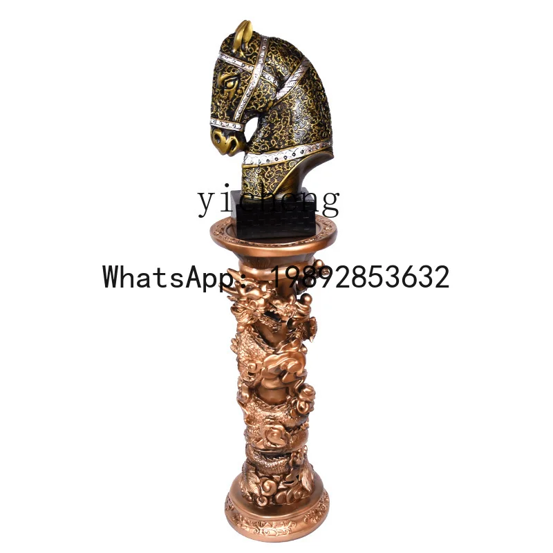 

X4 Large Floor Ornaments Roman Column Hallway Hotel Club Decoration Living Room Decoration