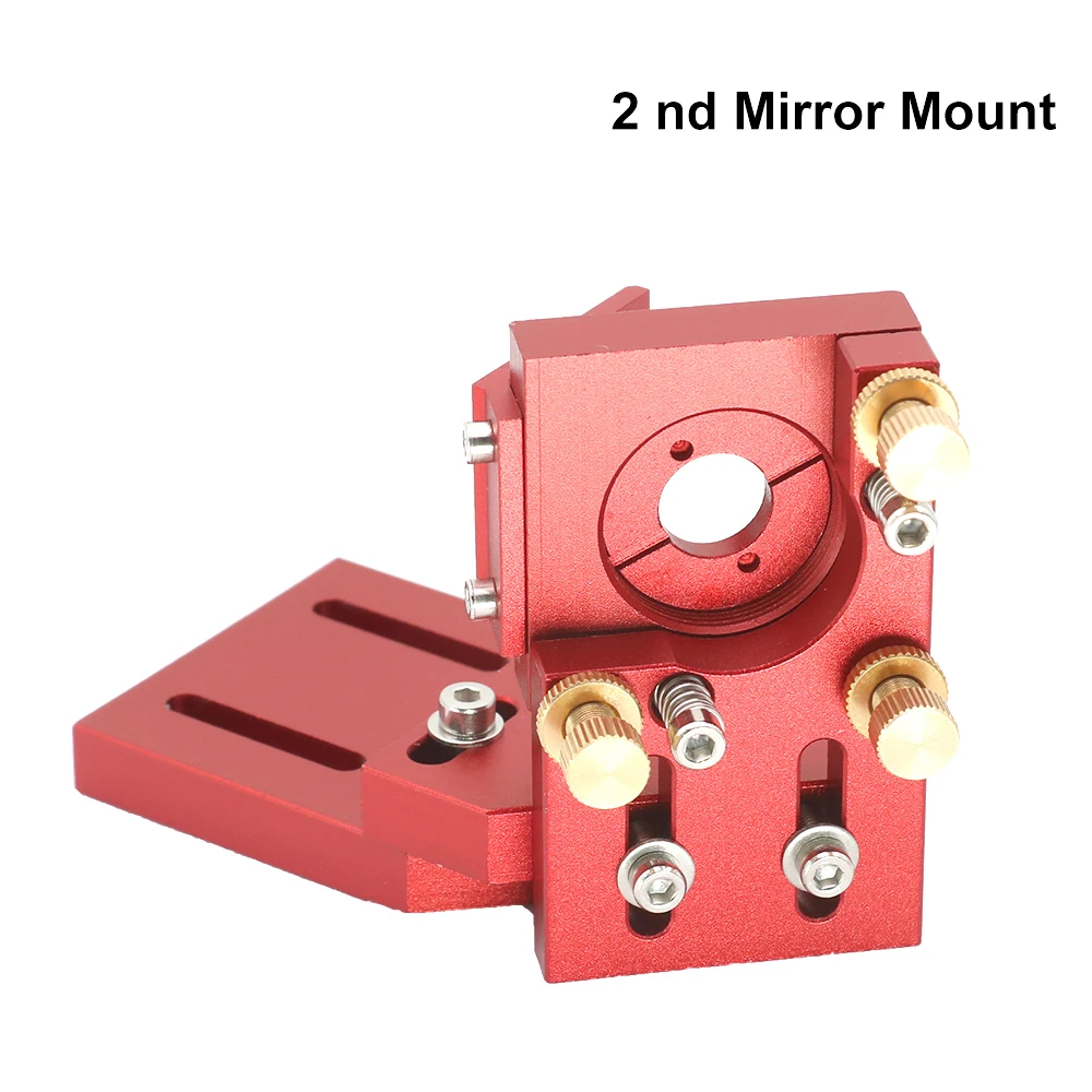 HAOJIAYI CO2 segundo espejo rojo de montaje de espejo 25mm montaje Integrativo para máquina de corte Lase