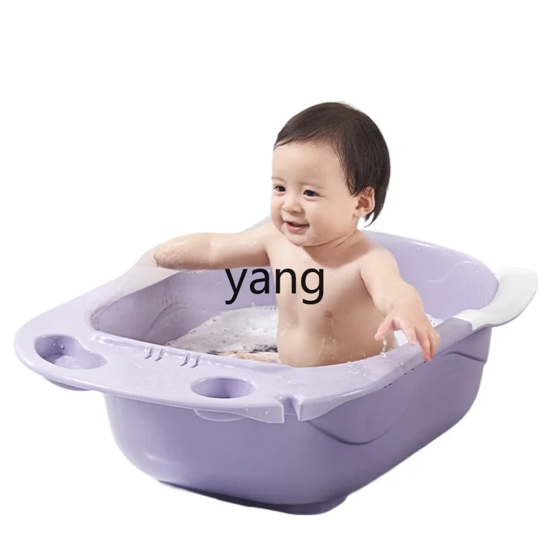 

CX Baby Bathtub Household Large Size Newborn Children's Products Bath Barrel Plastic