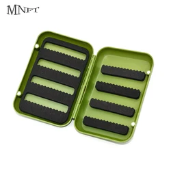 MNFT 1PCS ABS Plastic Foam Fly Fishing Flies Lure Box Fly Tying Artificial Insect Bait Hook Case Boxes Fish Accessories L S