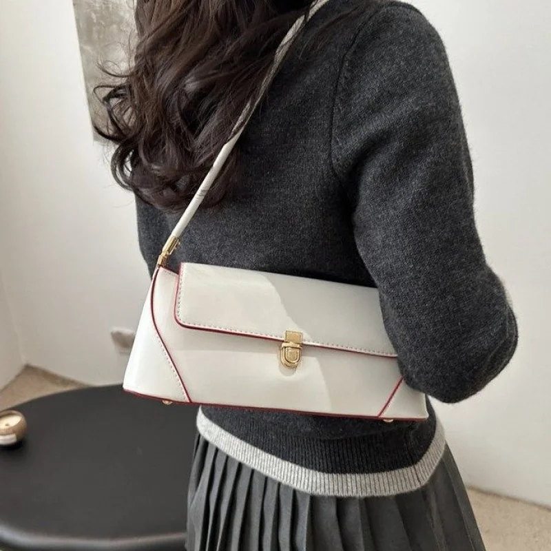 

Contemporary Style Ladies Shoulder Bag Designer Women's Crossbody Handbag Leather Elegant Tote Luxury Brand Messenger Purse