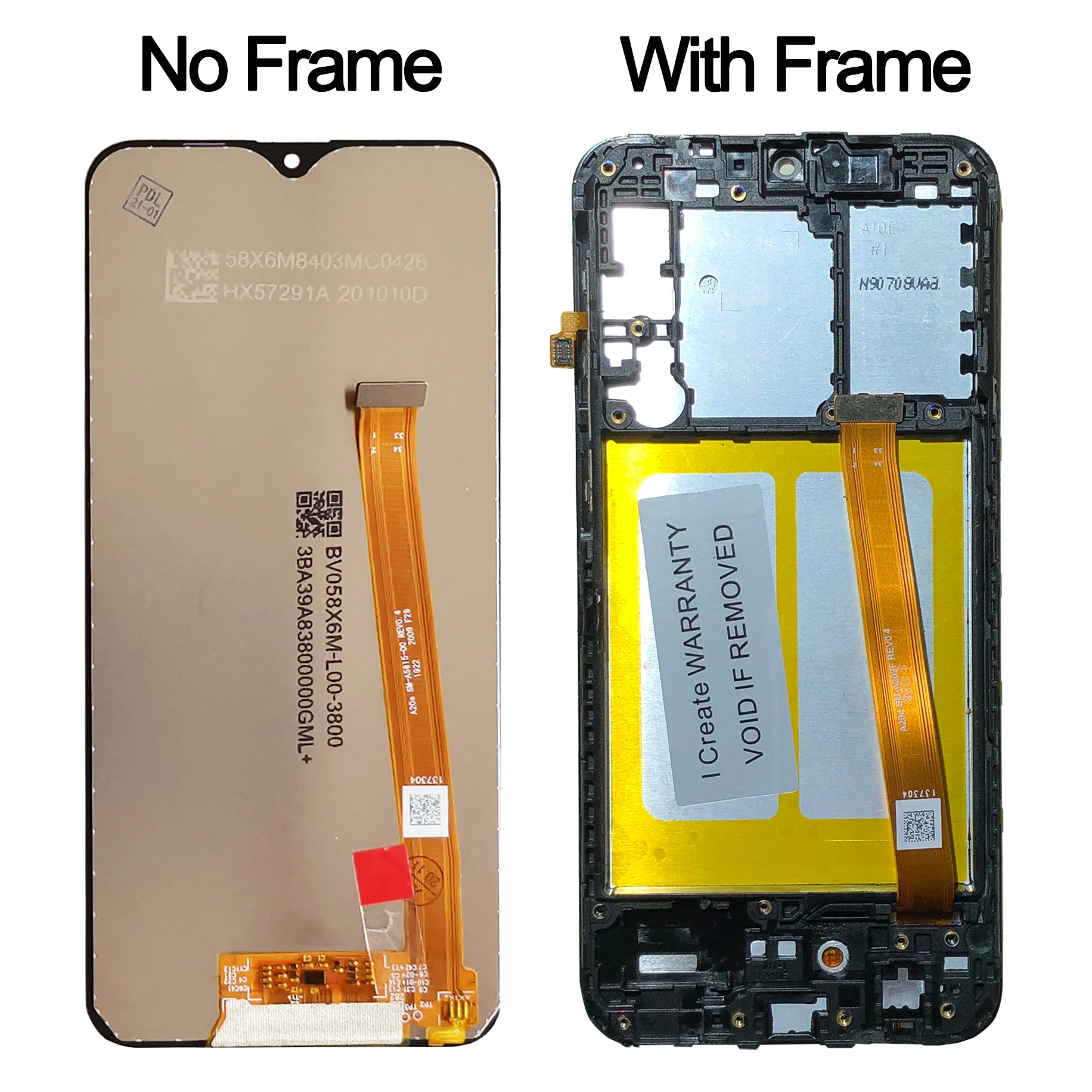 5.8 \'\' LCD For Samsung Galaxy A10E A102 SM-A102U A102F/DS LCD Display Touch Screen Digitizer Assembly Replacement