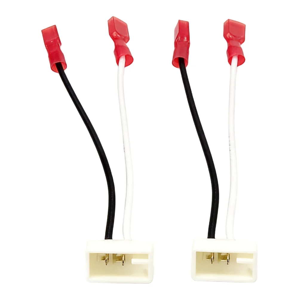 Car Audio Upgrade Speaker Wire Harness Audio Cable Adapter Car Speaker Wiring Adapter Sound Quality Black Transparent Wiring