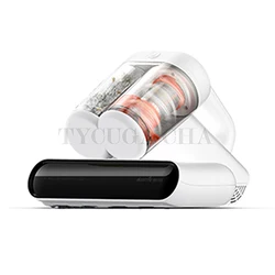 Double Dust Cup Dust-Free Mites Instrument Bed Vacuum Cleaner - Removes 99.9% of Mites with Large Suction And UV for Sofa Bed