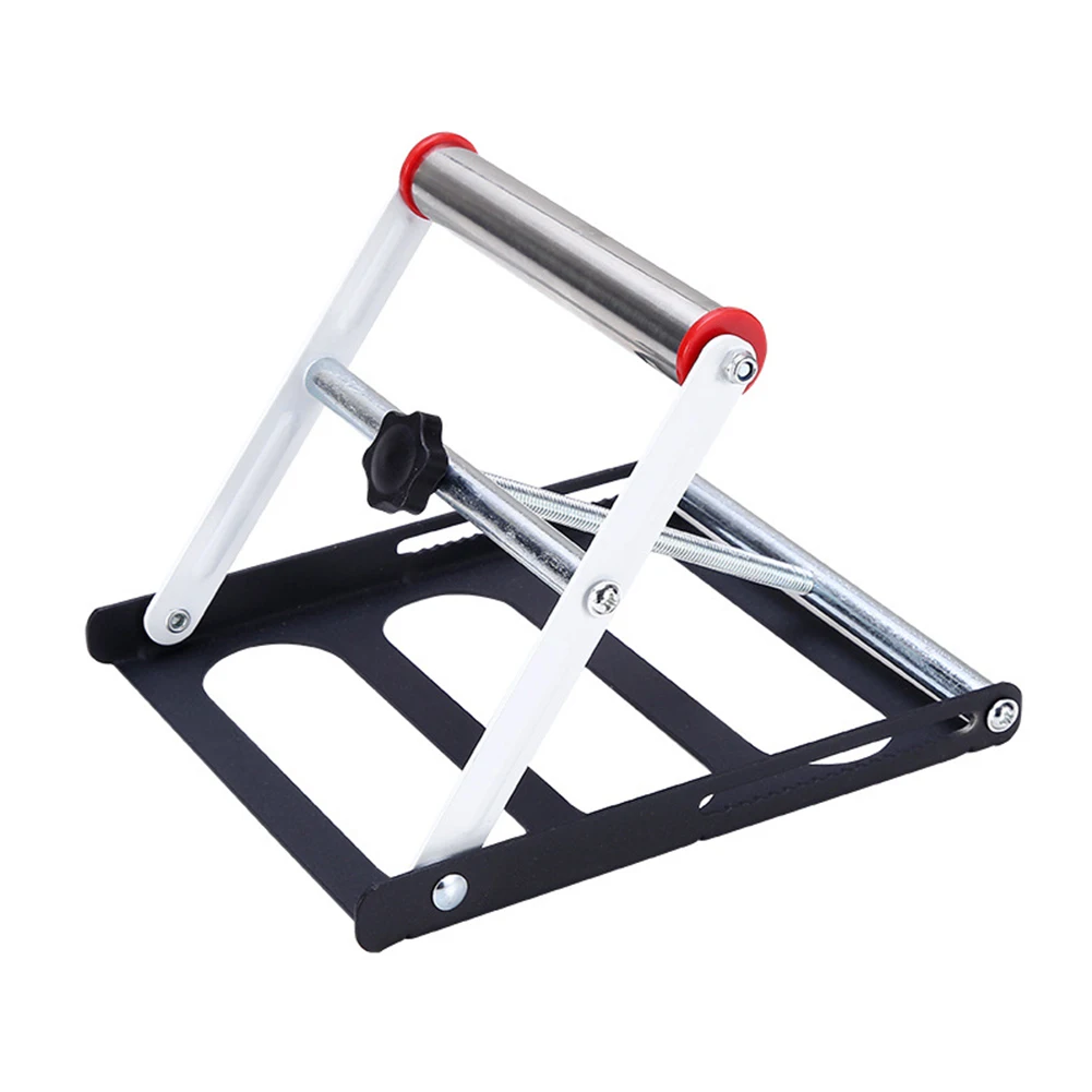 1pc Multifunctional Cutting Machine Material Rack 40-135mm Height Adjustable Support Bracket Foldable Bracket Frame