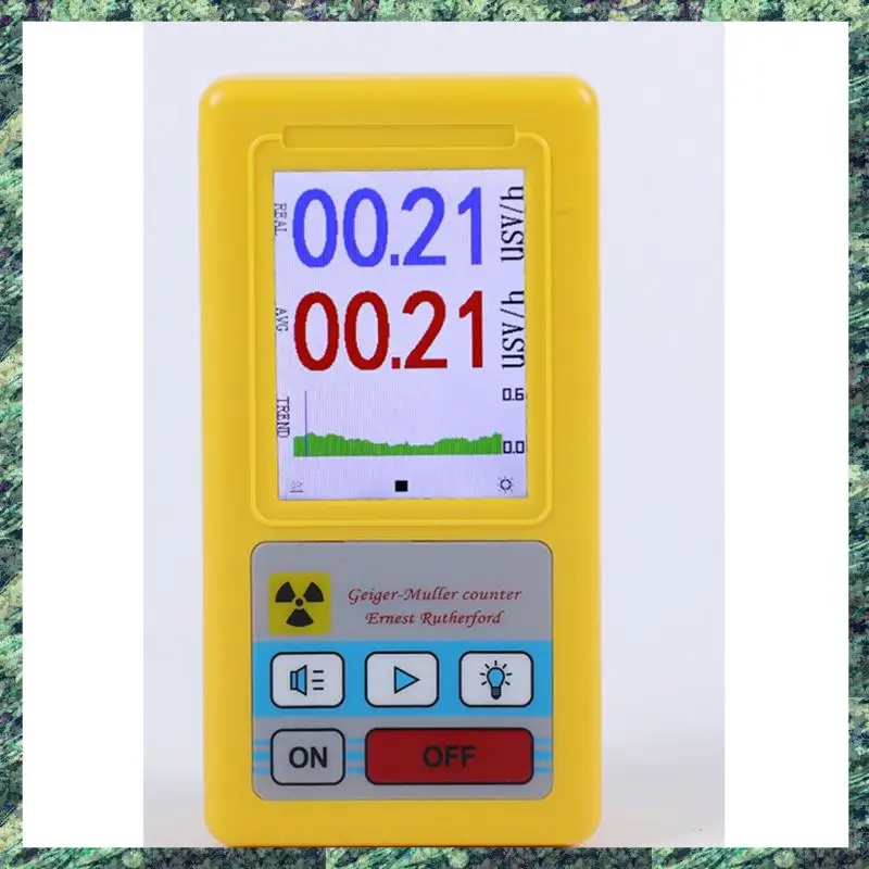 SCLS LCD Radioaktif Tester, Dosimeter Pribadi untuk Deteksi Radiasi Nuklir, Detektor Gamma Beta Sinar-X untuk Alat Marmer
