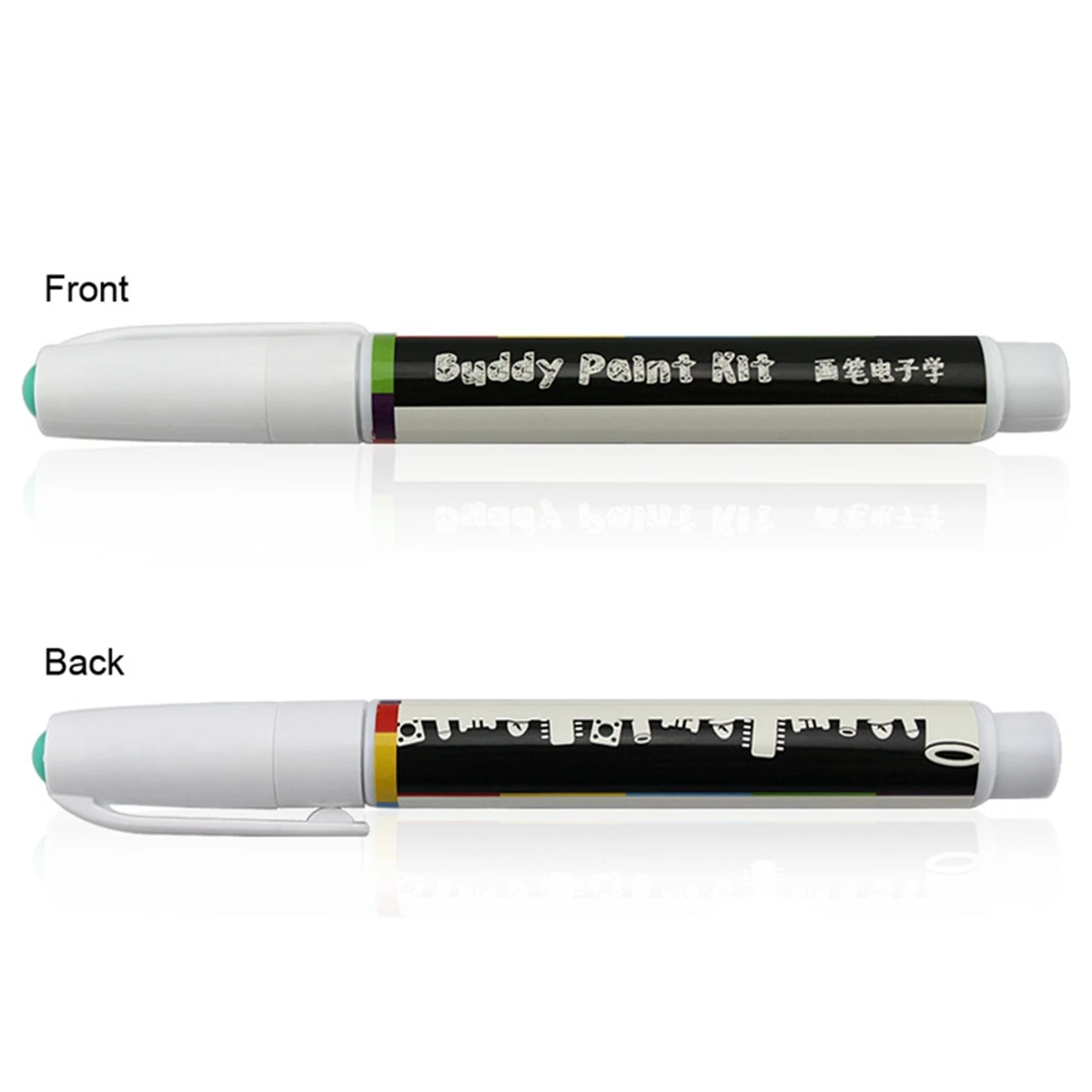 QWE-2X Conductive Ink Pen Electronic Circuit Draw Instantly Magical Pen Circuit(Gold)